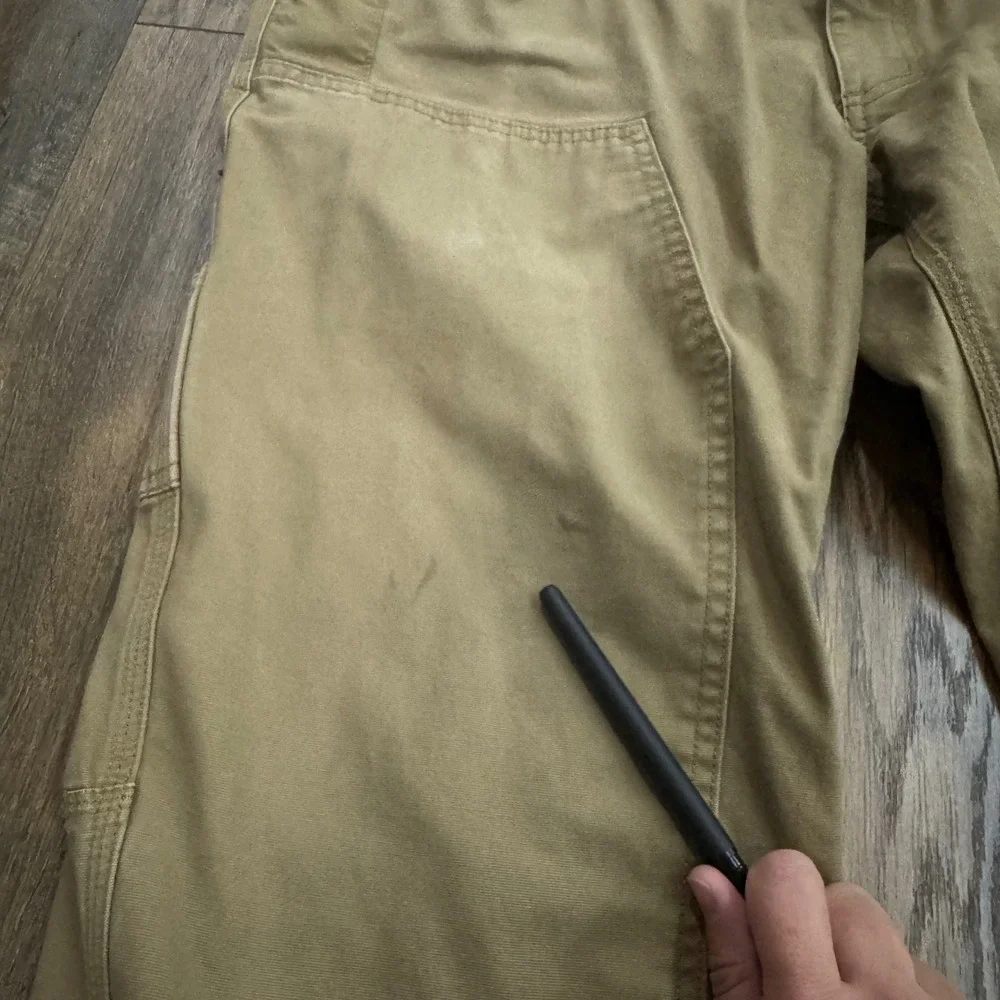 Noble Outfitters Mens‎ Work Pants 38x30 Brown Canvas Utility Carpenter Ranch